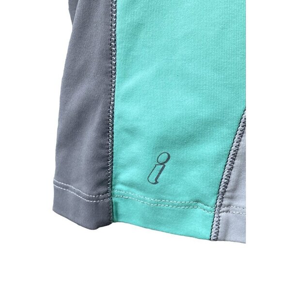 TAIL Womens Sports Top Size Large Golf Tennis Stretch Tee Mint Green Gray - Picture 6 of 9